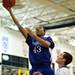 Pioneer senior Tevis Robinson shoots a layup in the game against Salem during the Chelsea High Basketball Tournament on Friday, Dec. 28. Daniel Brenner I AnnArbor.com